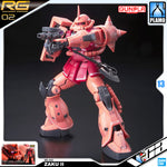 Bandai Real Grade 1/144 RG MS-06S ZAKU II Plastic Model Kit Toy VCA Gundam Singapore