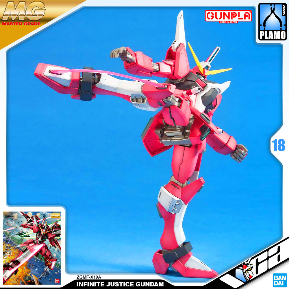 Bandai Gunpla Master Grade 1/100 MG Infinite Justice Gundam Plastic Model Toy VCA Singapore