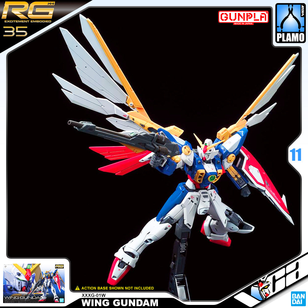 Bandai Gunpla Real Grade 1/144 RG Wing Gundam VCA Singapore