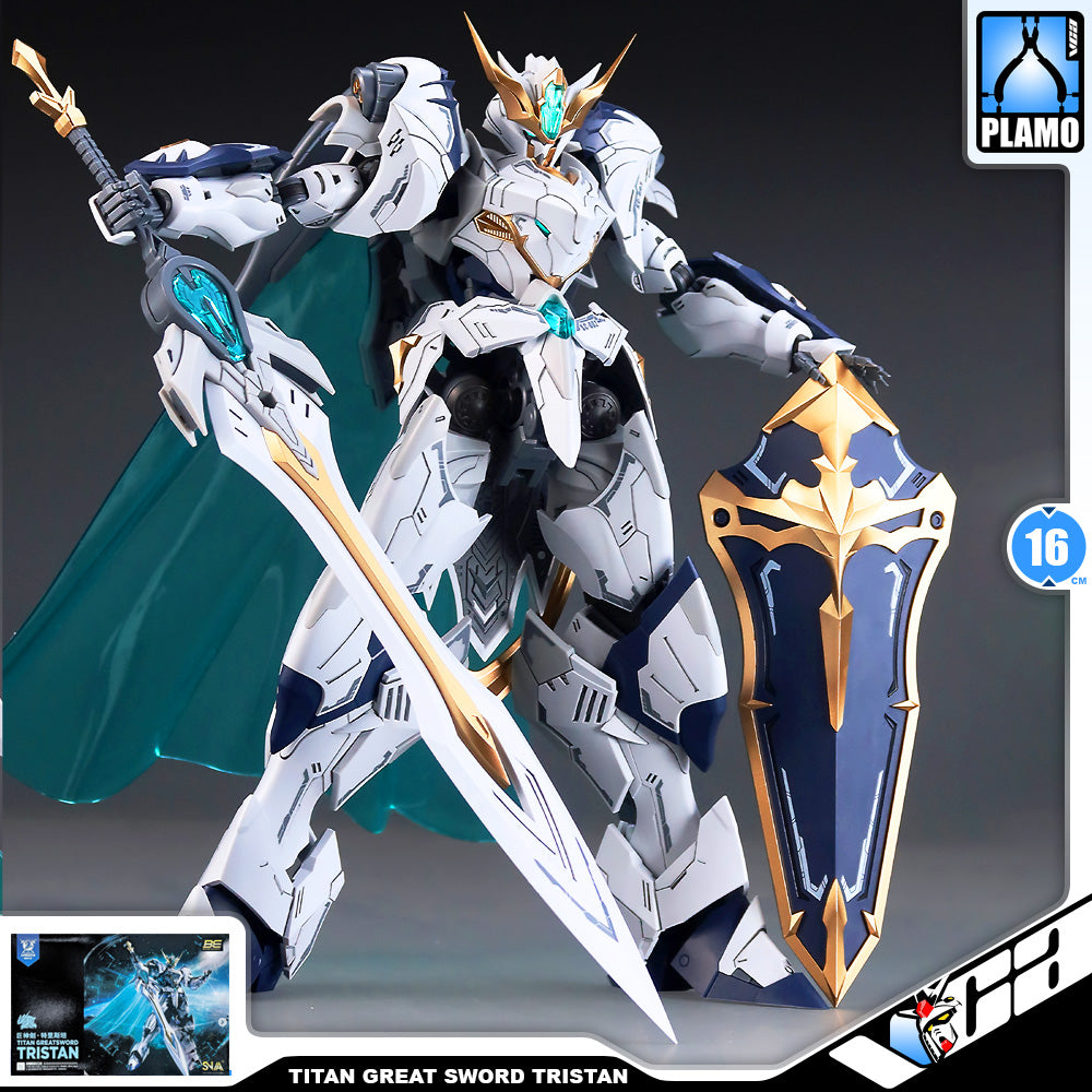 SNAA Titan Greatsword Tristan 特里斯坦 Real Grade RG Plastic Model Action Figure Toy Kit VCA Gundam Singapore