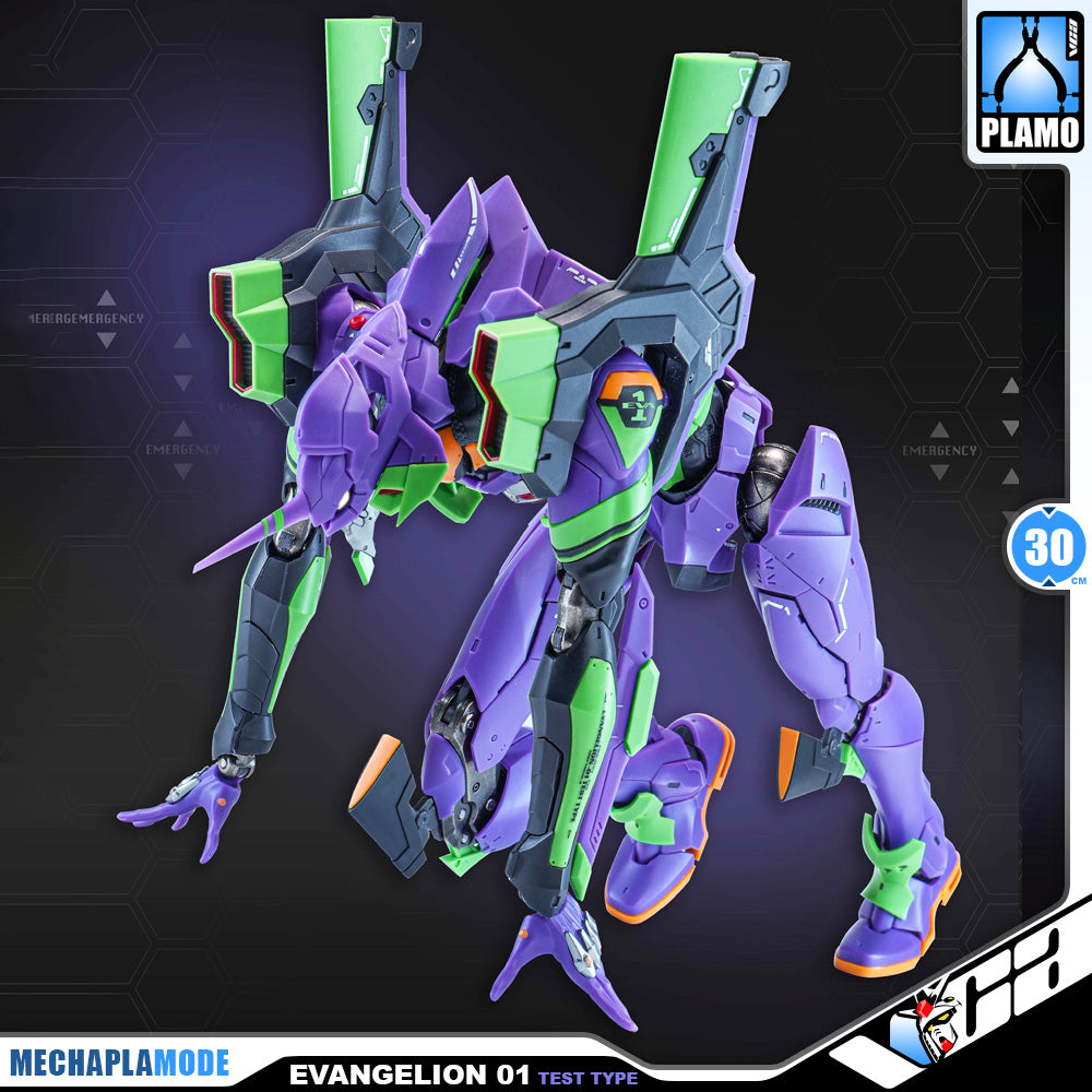 Tron Model-Kits 创模玩 Evangelion Test Type-01 Perfect Grade PG Metal Build Structure Action Figure Toy Kit VCA Gundam Singapore