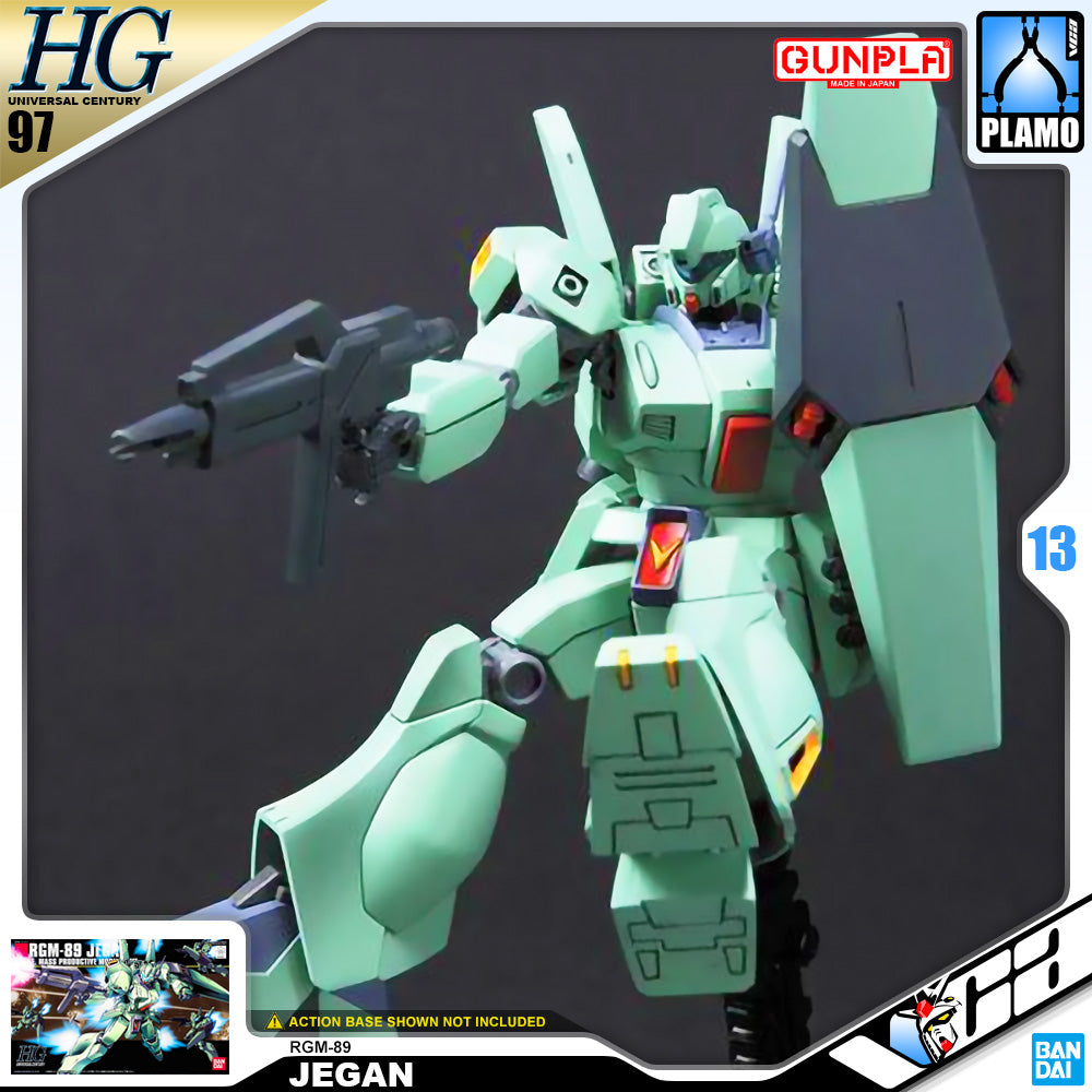 Bandai High Grade Universal Century HGUC RGM-79 Jegan Plastic Model Action Toy VCA Gundam Singapore