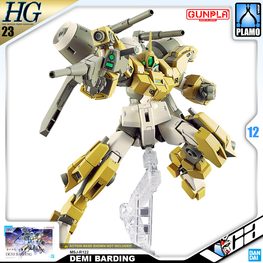 Bandai Gunpla High Grade HG Demi Barding Plastic Model Action Figure Toy VCA Gundam Singapore