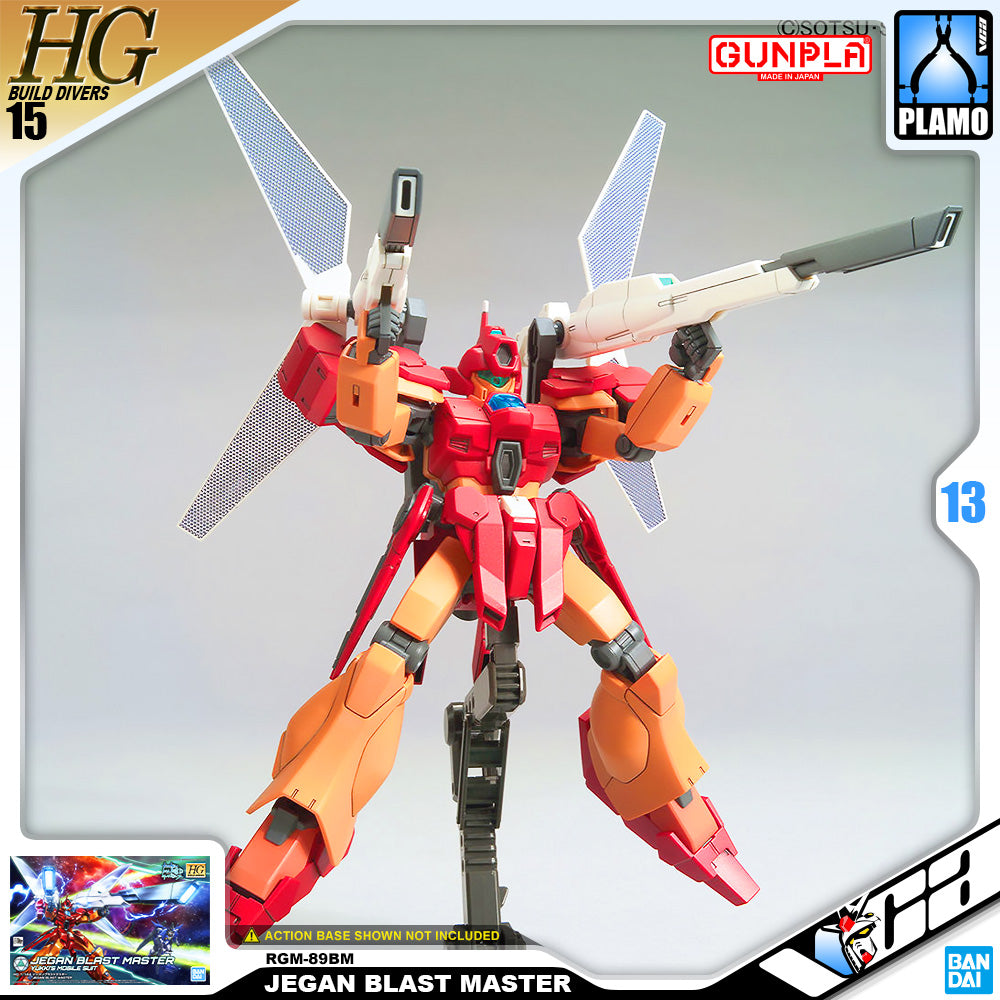 Bandai Gunpla High Grade HG 1/144 RGM-89BM JEGAN BLAST MASTER VCA Gundam Singapore