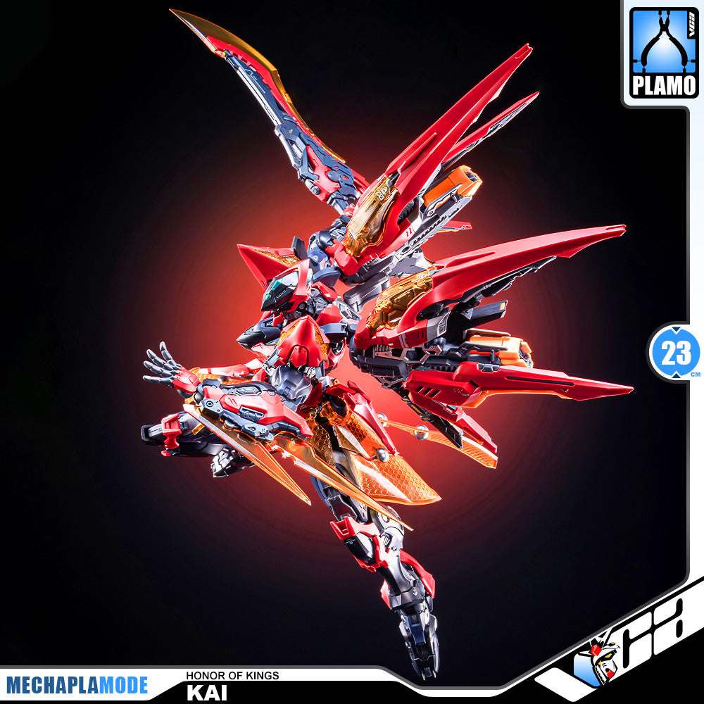 Honor of Kings Animester 大漫匠 Infinite Dimension 无限维度 Kai 铠 - 绛天战甲 Action Figure Model Toy Kit Mechapla VCA Gundam Singapore