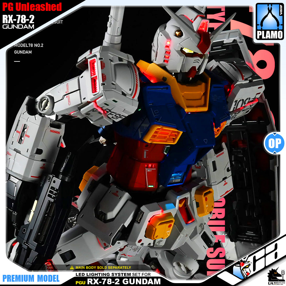 UA LED Lighting System Set for Perfect Grade PG Unleashed RX-78-2 Gundam Action Figure Model Toy VCA Singapore