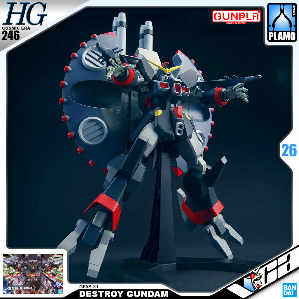 Bandai Gunpla High Grade Cosmis Era HG Destroy Gundam Plastic Model Action Toy VCA Singapore