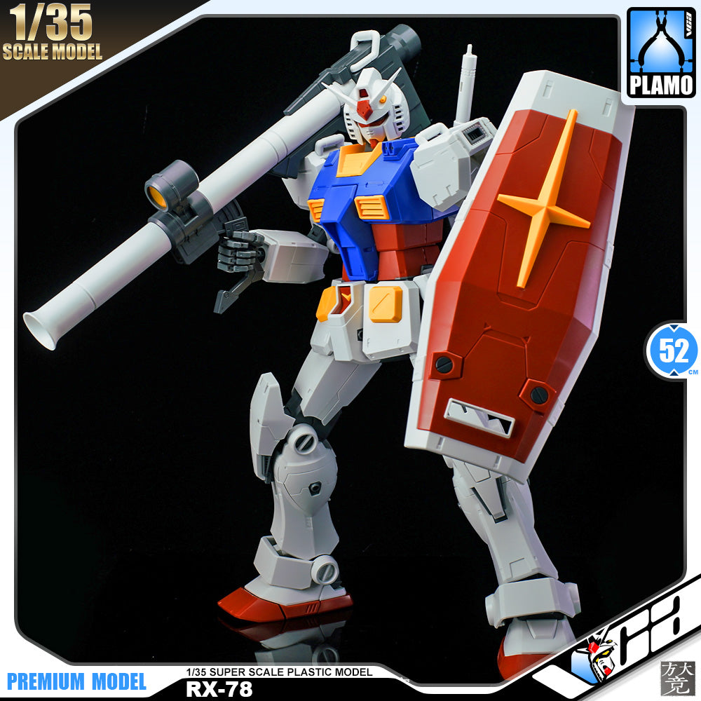 1/35 Big Large Scale RX-78-2 Gundam Plastic Model Action Toy Kit VCA Singapore