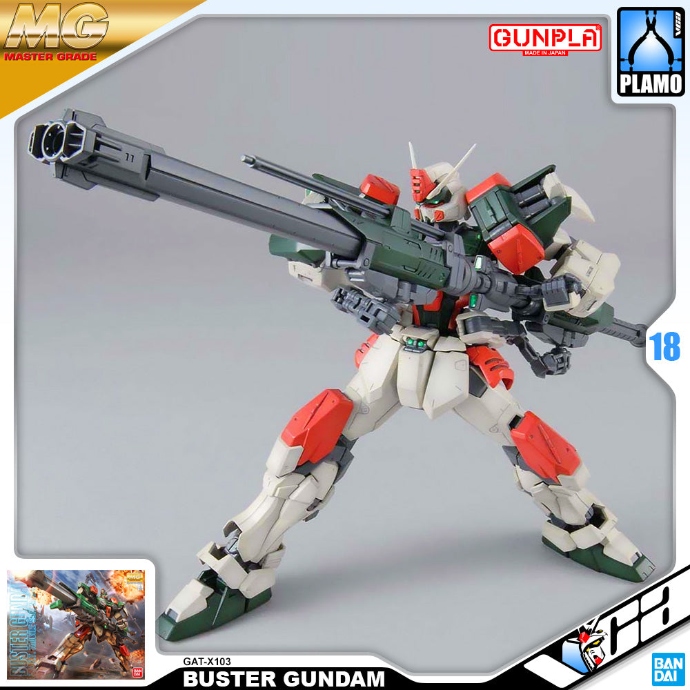 Bandai Gunpla Master Grade 1/100 MG BUSTER GUNDAM Plastic Model Toy VCA Singapore