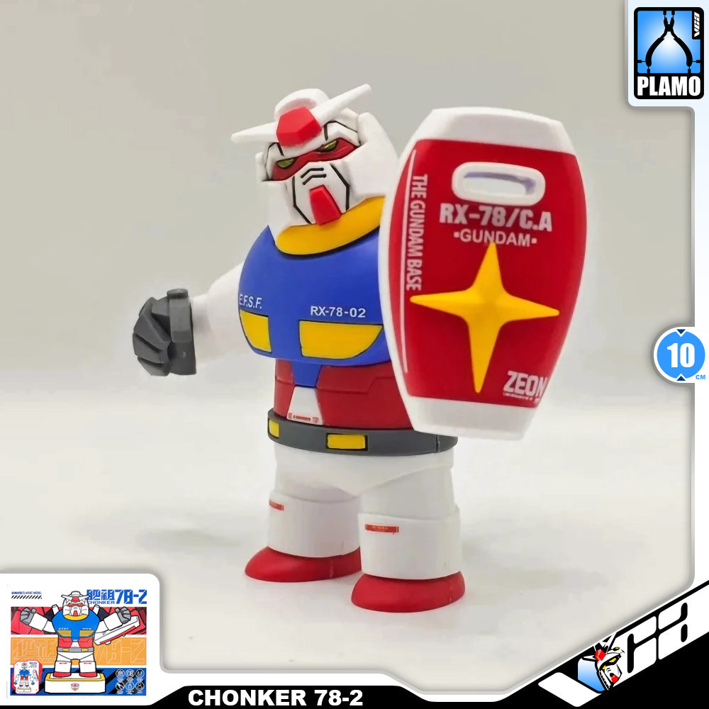 FATBOY MODEL FZ-1 CHONKER FAT CUTE RX-78-2 MAGNETIC ACTION FIGURE MODEL TOY VCA GUNDAM SINGAPORE