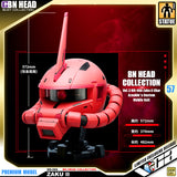 Bandai Namco BN Head Collection MS-06S Zaku II Big Bust Figure Statue VCA Gundam Singapore