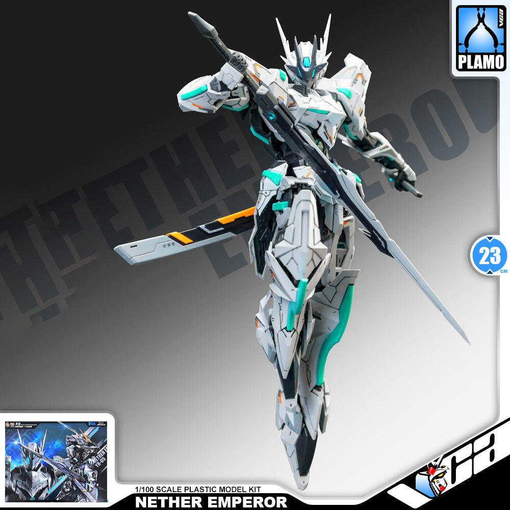 SNAA 1/100 Nether Emperor 冥皇 Master Grade MG Action Figure Mecha Plamo Kit VCA Gundam Singapore