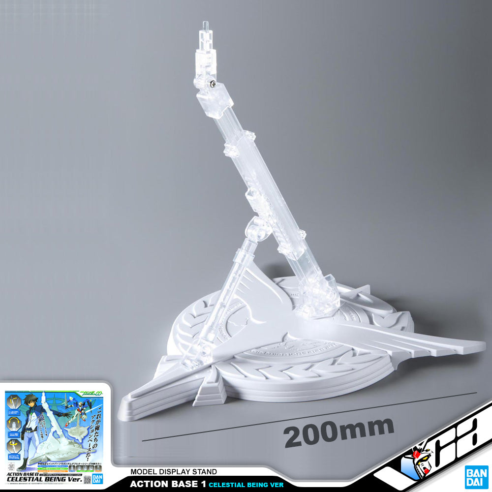 Bandai Display Action Base 1 Celestial Being Ver For Plastic Model Action Toy VCA Gundam Singapore