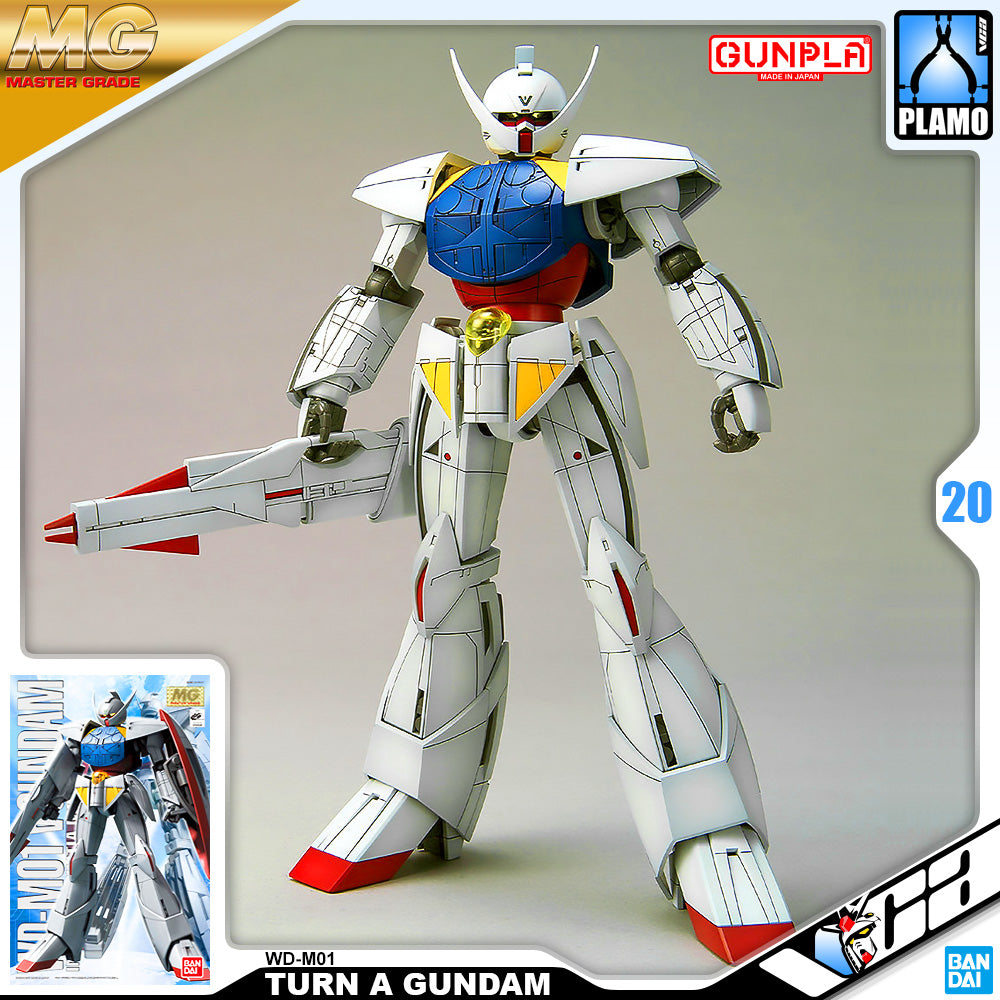 Bandai Gunpla Master Grade 1/100 MG TURN A Gundam Plastic Model Toy VCA Singapore
