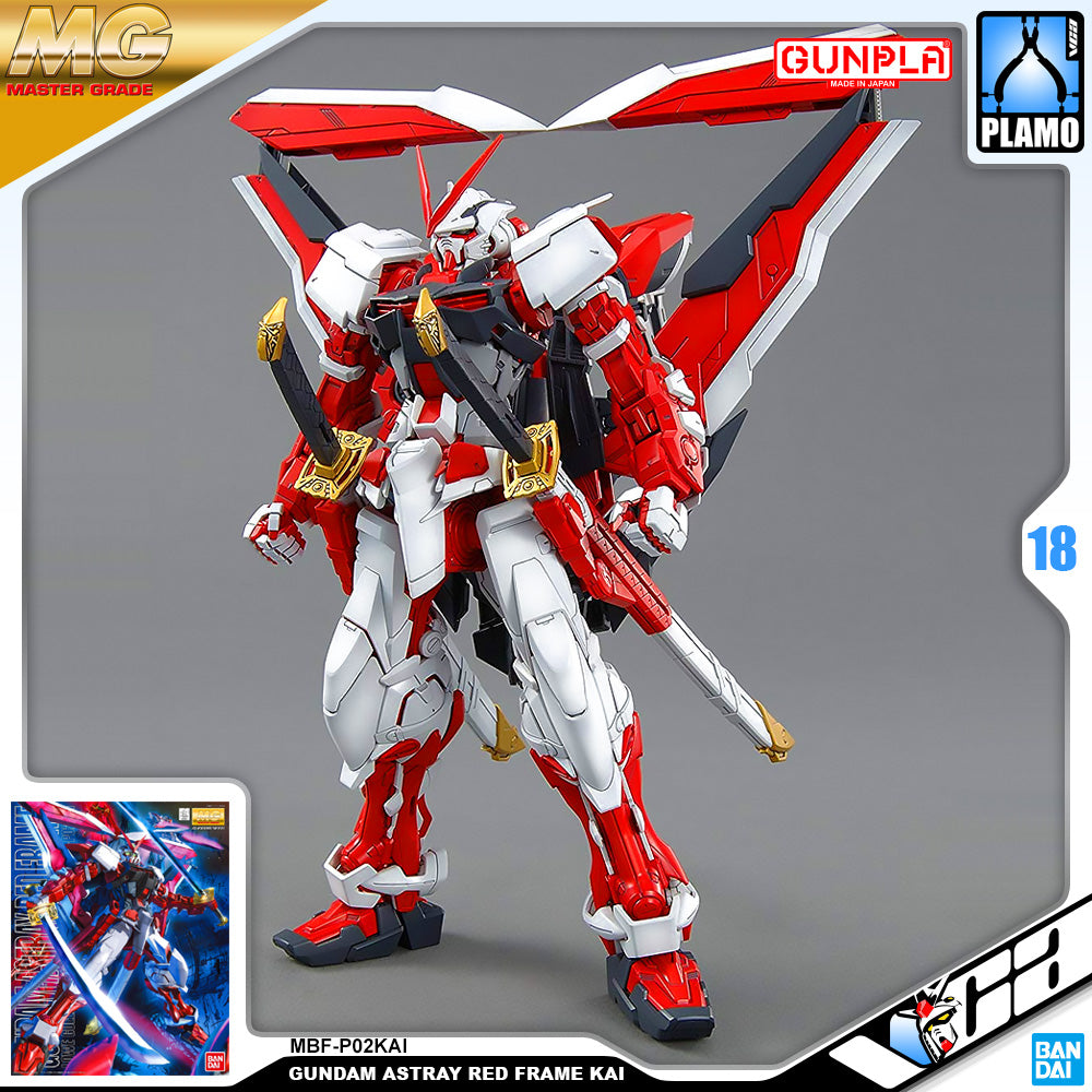 Bandai Master Grade 1/100 MG Gundam Astray Red Frame Kai Plastic Model Toy VCA Singapore