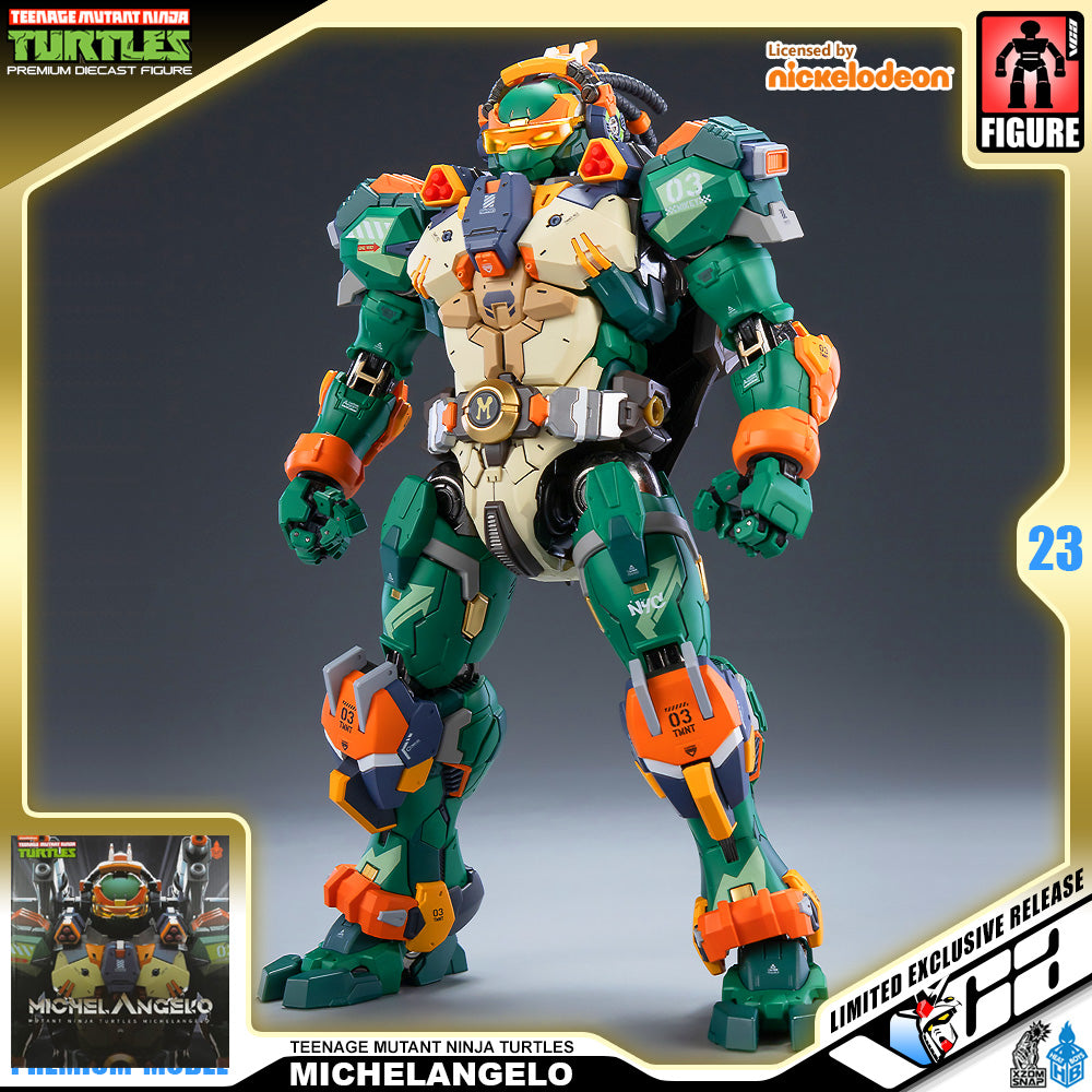 Heat Boys Snap Design Nickelodeon Teenage Mutant Ninja Turtles Michelangelo Mecha VCA Gundam Singapore