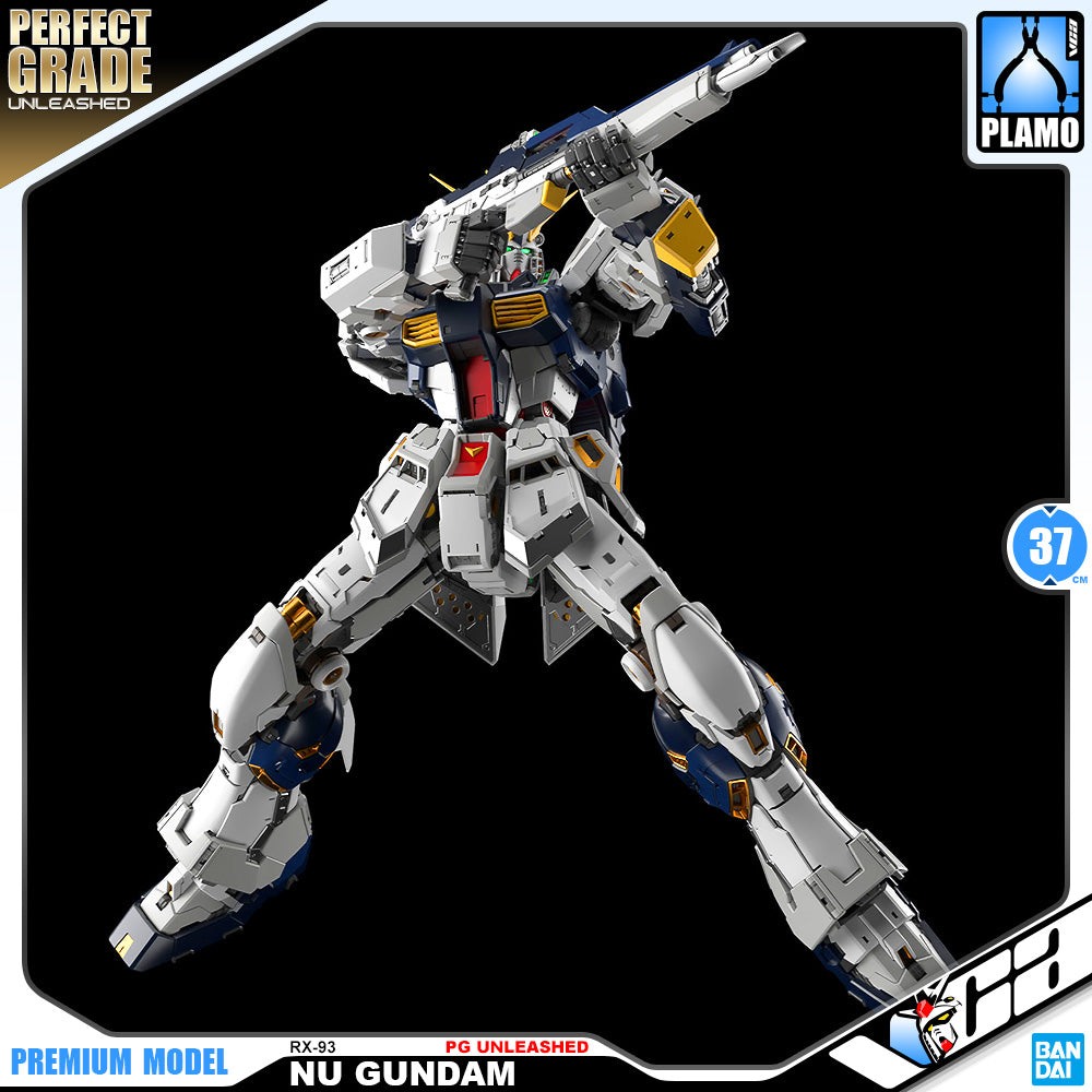 Bandai Gunpla Perfect Grade Unleashed PGU 1/60 PG RX-93 Nu Gundam Action Figure Model Toy Kit VCA Singapore