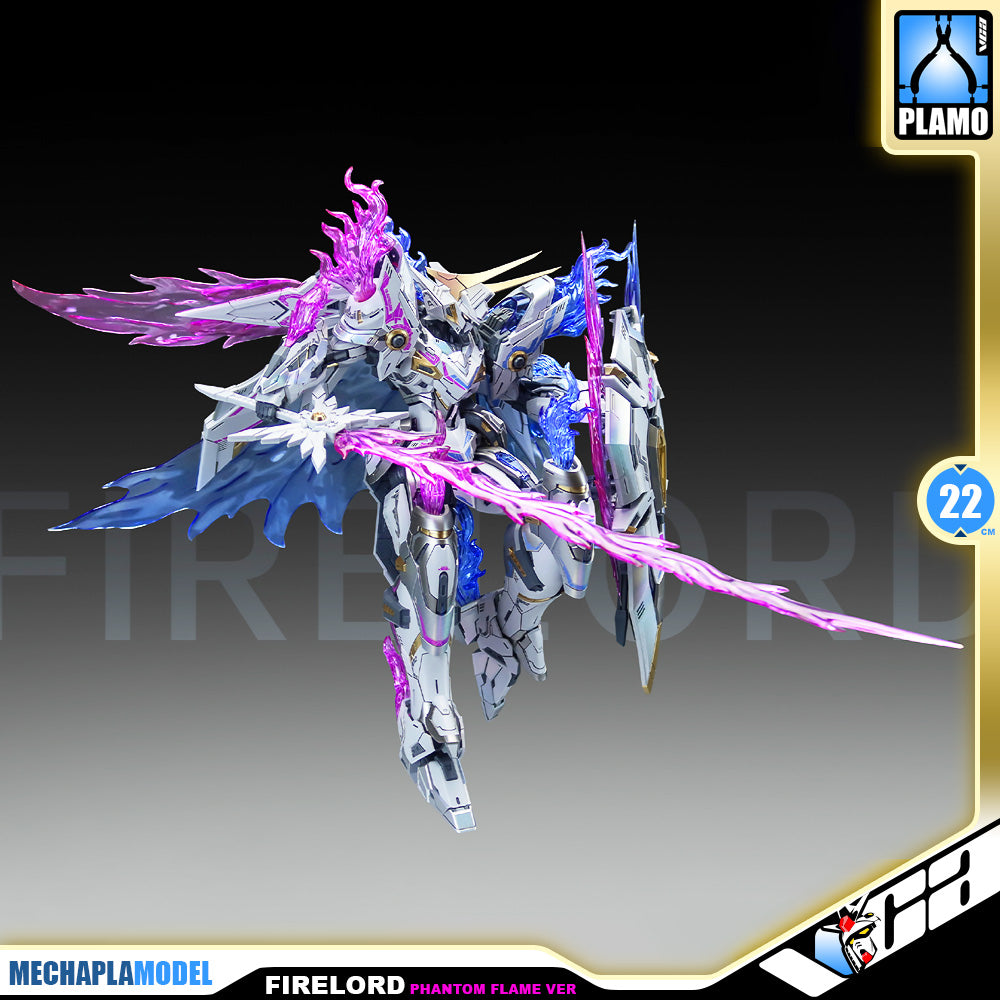 SNAA YR-04 Firelord Ver. Phantom Flame 焱皇 Ver.幻炎之魂 Master Grade MG 1/100 Plastic Model Action Figure Toy Master Grade MG Kit VCA Gundam Mecha Singapore