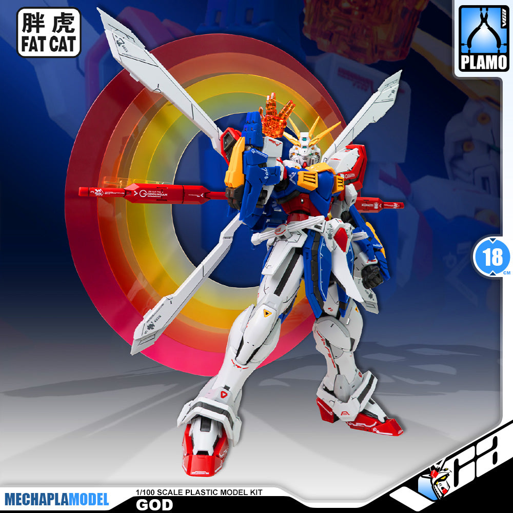 Fat Cat 胖虎模型 GF13-017NJII AShen God 阿神 1/100 Master Real Grade RG MG Action Figure Toy Kit VCA Gundam Singapore