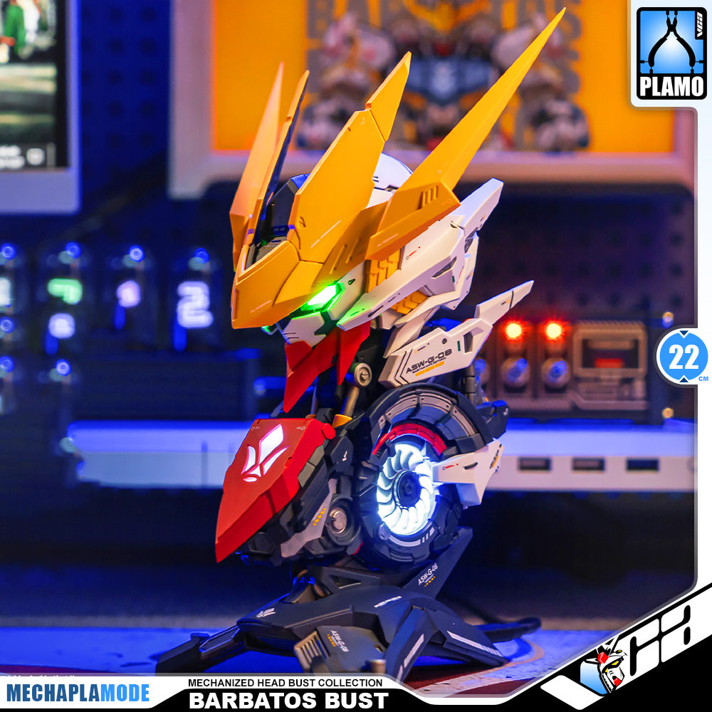 ALAYAVIJNANA 阿赖耶识科技 Barbatos Lupus Rex 巴巴托斯帝王型 Desktop Lighting Head Bust Model Toy Kit VCA Gundam Singapore