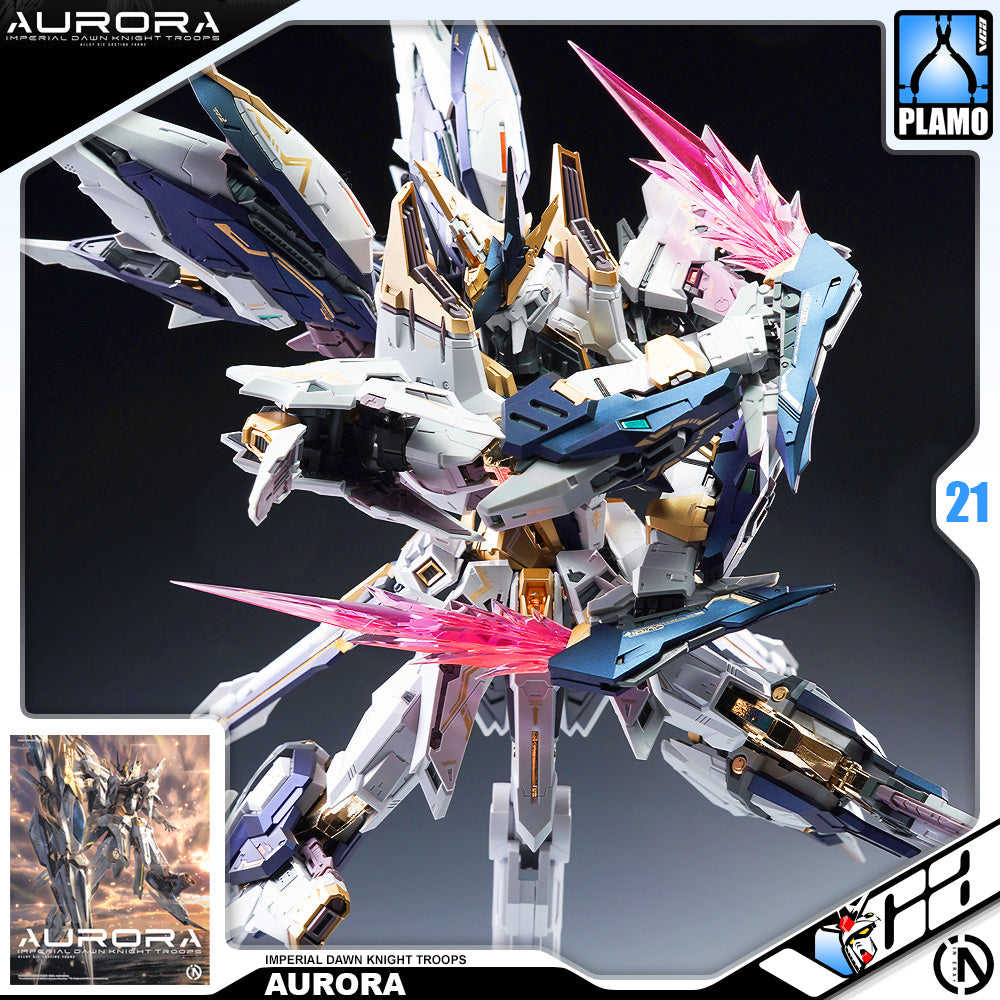 Infinite Dimension 无限新星 InEra+ x Aurora 曙光 Plastic Model Toy VCA Gundam Singapore