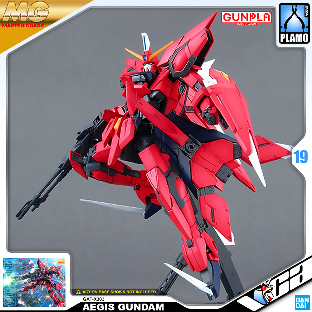 Bandai Gunpla Master Grade 1/100 MG Aegia Gundam Plastic Model Action Toy VCA Singapore