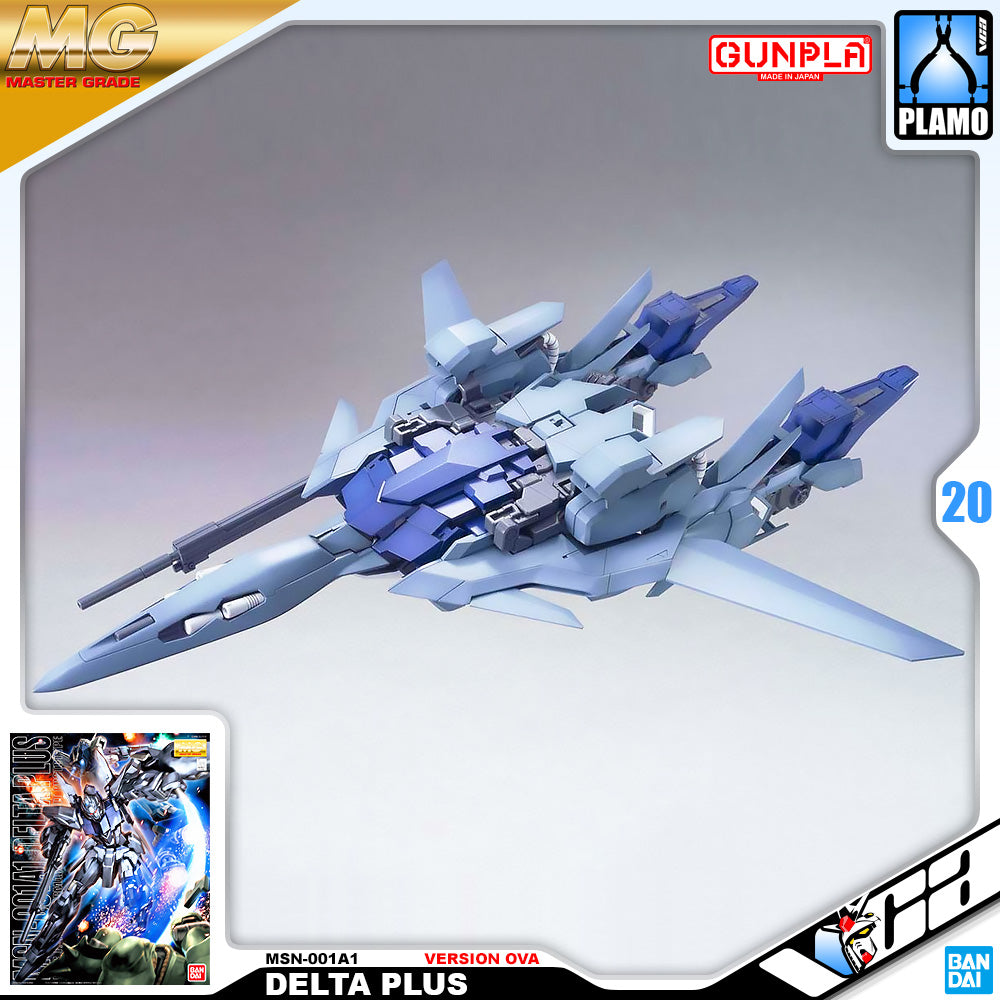 Bandai® 高达模型 Master Grade 1/100 MG DELTA PLUS – VCA Gundam Singapore
