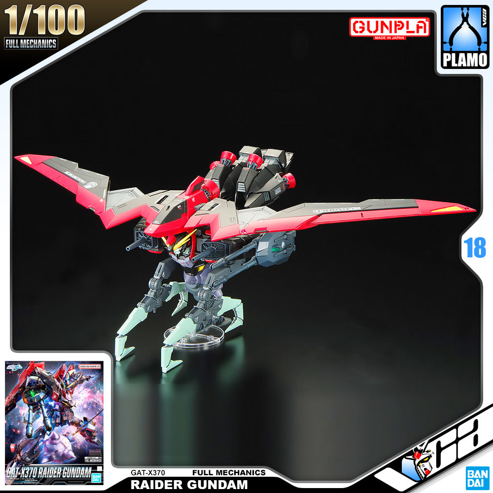 Bandai® Full Mechanics 1/100 GAT-X370 RAIDER GUNDAM – VCA Gundam Singapore