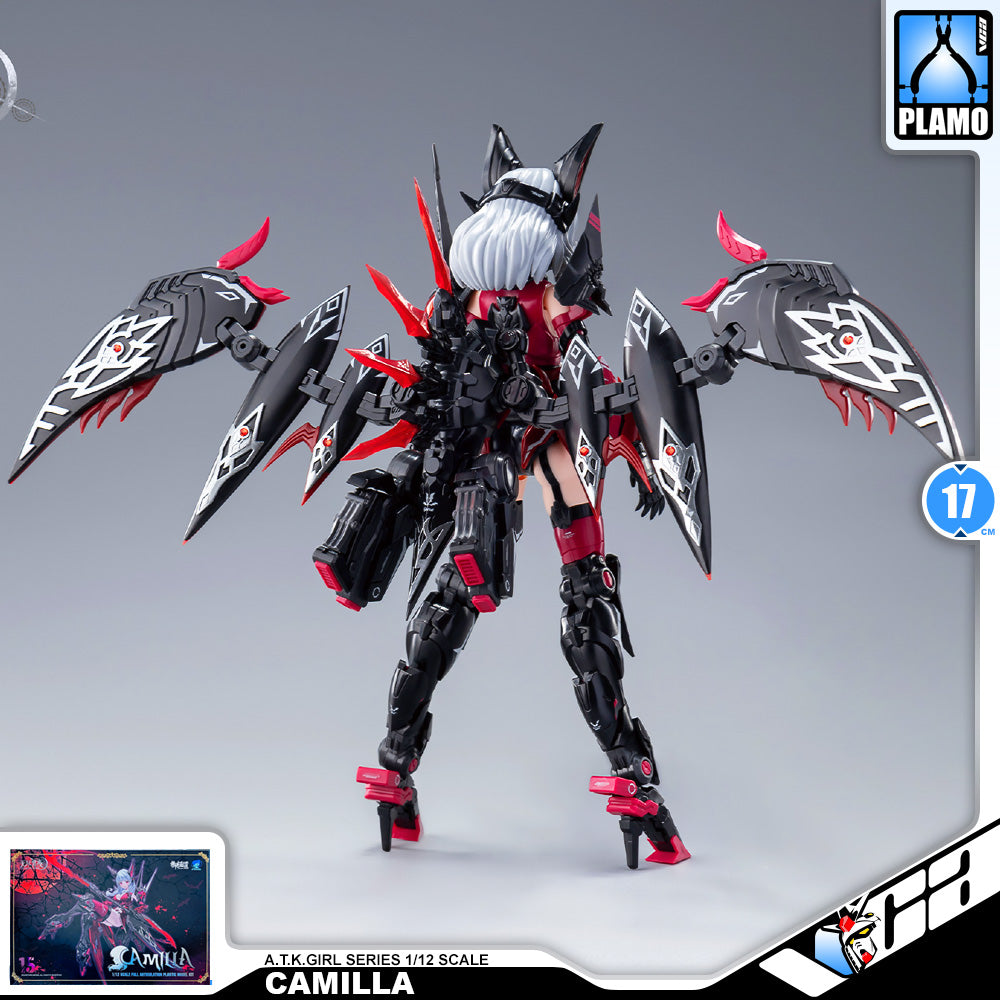 Eastern Model 御模道 A.T.K. ATK Armor Girl Camilla 卡米拉 1/12 Scale Character Model Kit VCA Gundam Singapore