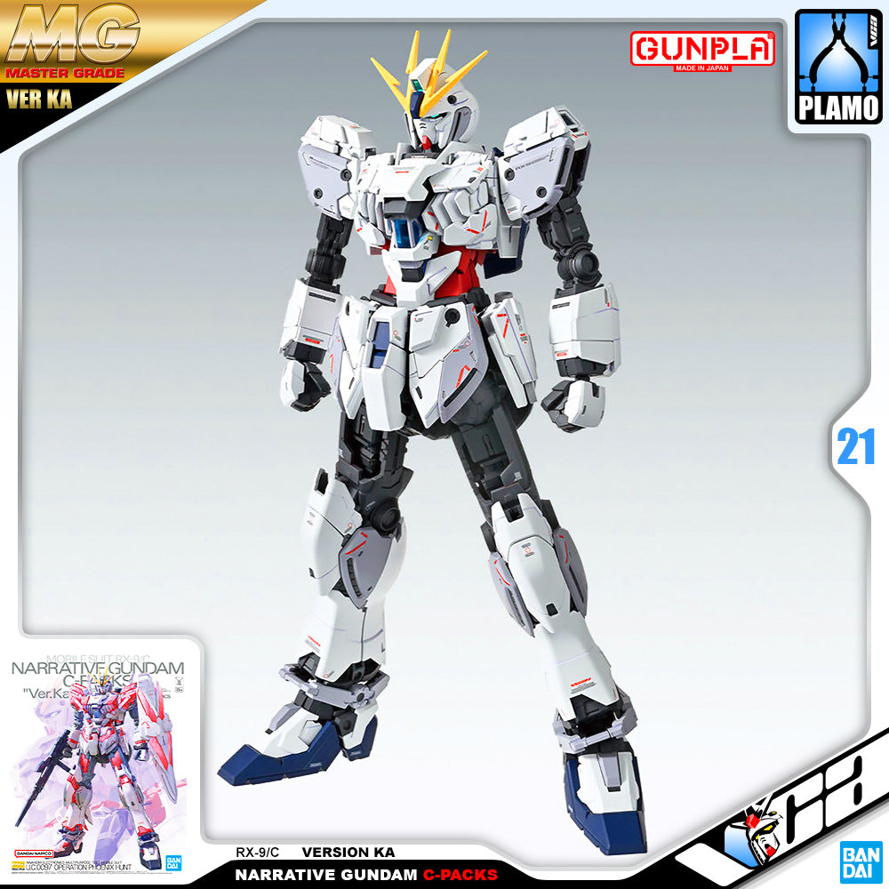 Bandai Gunpla Master Grade MG Narrative Gundam C-Packs Ver Ka Plastic Model Action Toy VCA Singapore