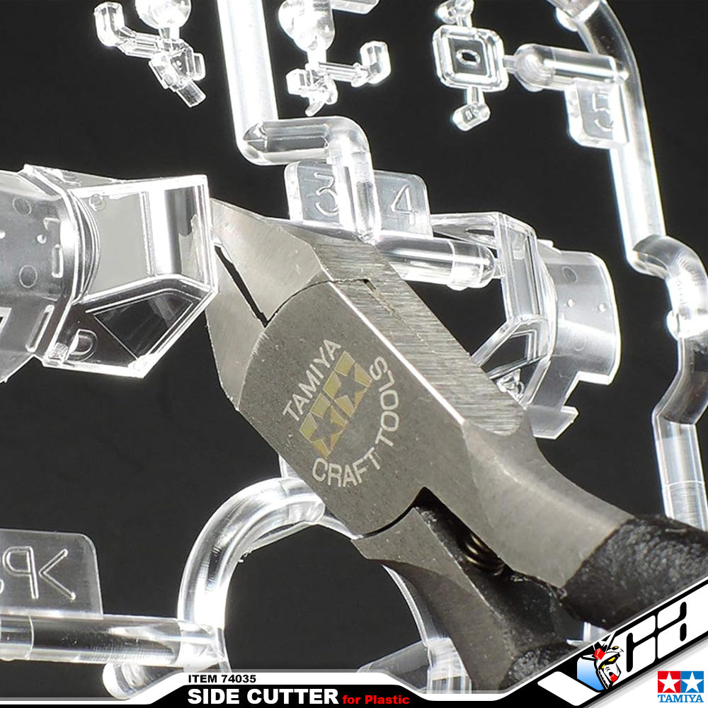 Tamiya 74035 Sharp Pointed Side Cutter Nipper for Plastic Model VCA Gundam Singapore