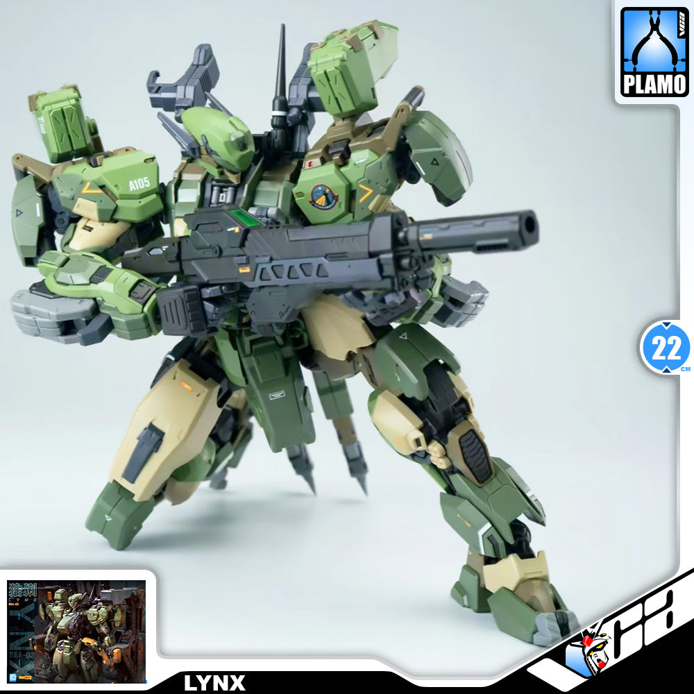 Min Jiang 铭匠传模型 1/100 Lynx 猞猁 Master Grade MG Plastic Model Action Figure Toy Kit VCA Gundam Singapore