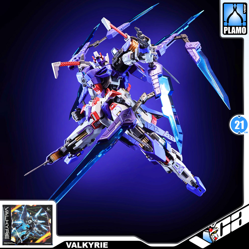 EDDAS 伊达斯科技 1/100 Valkyrie 瓦尔基里 Master Grade MG Metal Build Structure Model Action Figure Toy Kit VCA Gundam Singapore