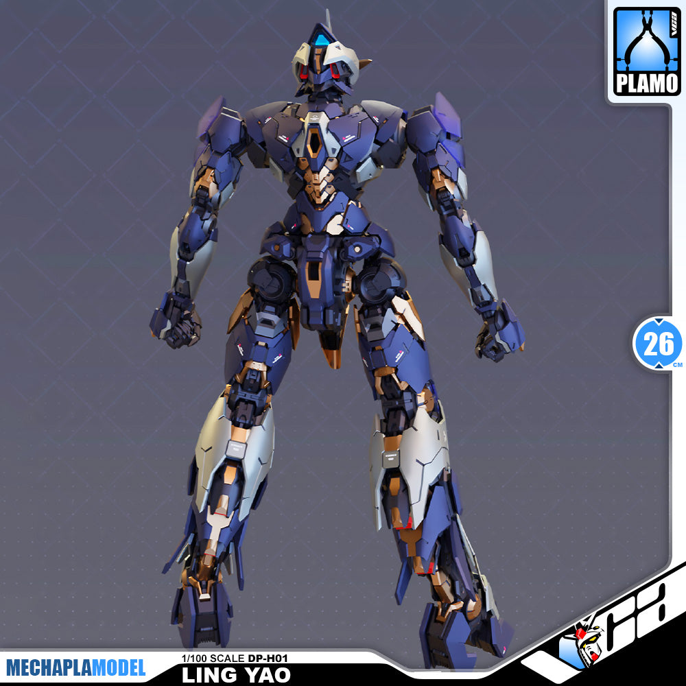 DP Escort Agency 龙纹镖局 Ling Yao 令曜 Master Grade MG Plastic Model Action Figure Toy Kit VCA Gundam Singapore