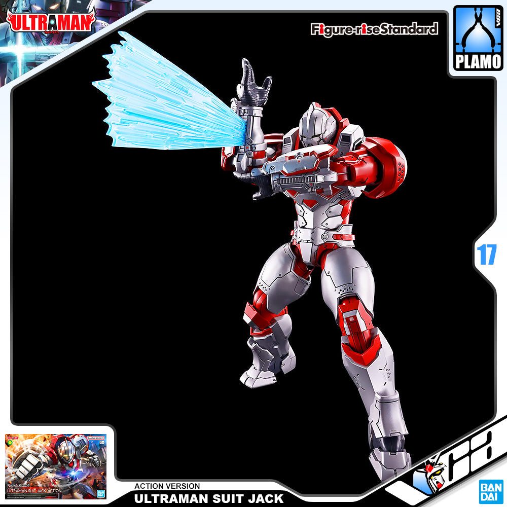 Bandai Namco Figure-Rise Standard Ultraman Suit Jack Action Plastic Model Action Figure Toy VCA Gundam Singapore