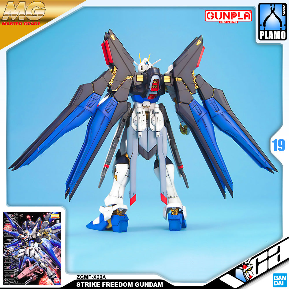 Bandai Gunpla Master Grade 1/100 MG Strike Freedom Gundam Plastic Model Action Toy VCA Singapore