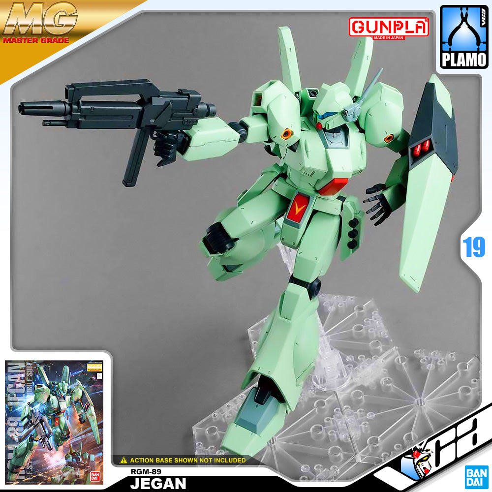 Bandai Gunpla Master Grade 1/100 MG RGM-89 Jegan Plastic Model Action Figure Toy VCA Gundam Singapore