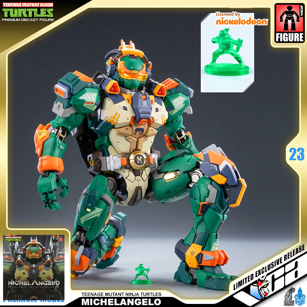 Heat Boys Snap Design Nickelodeon Teenage Mutant Ninja Turtles Michelangelo Mecha VCA Gundam Singapore
