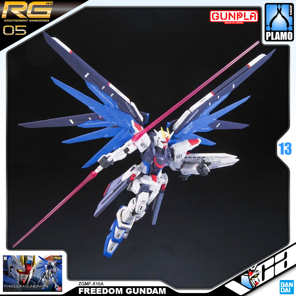 Bandai Real Grade RG ZGMF-X10A FREEDOM GUNDAM VCA Singapore