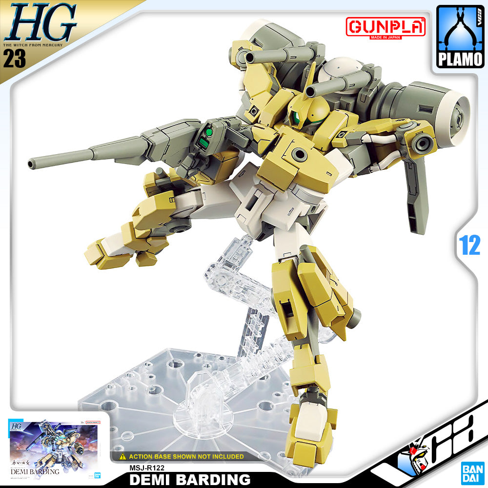 Bandai Gunpla High Grade HG Demi Barding Plastic Model Action Figure Toy VCA Gundam Singapore