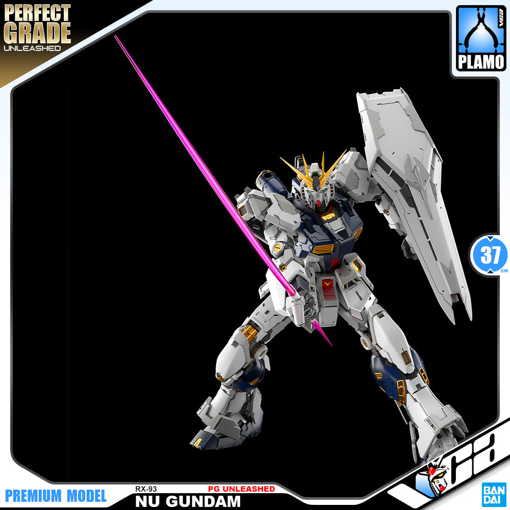 Bandai Gunpla Perfect Grade Unleashed PGU 1/60 PG RX-93 Nu Gundam Action Figure Model Toy Kit VCA Singapore