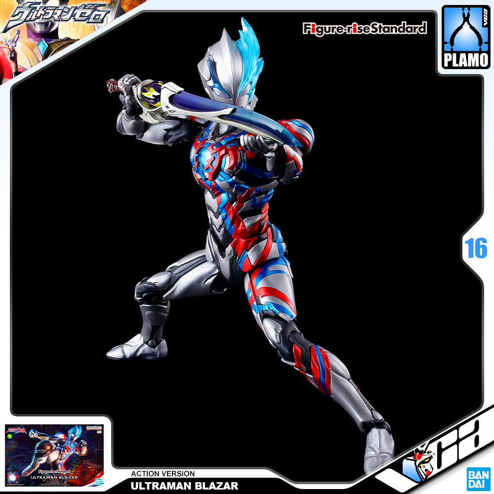 Bandai Figure-Rise Standard Ultraman Blazar Plastic Model Action Toy Kit VCA Gundam Singapore