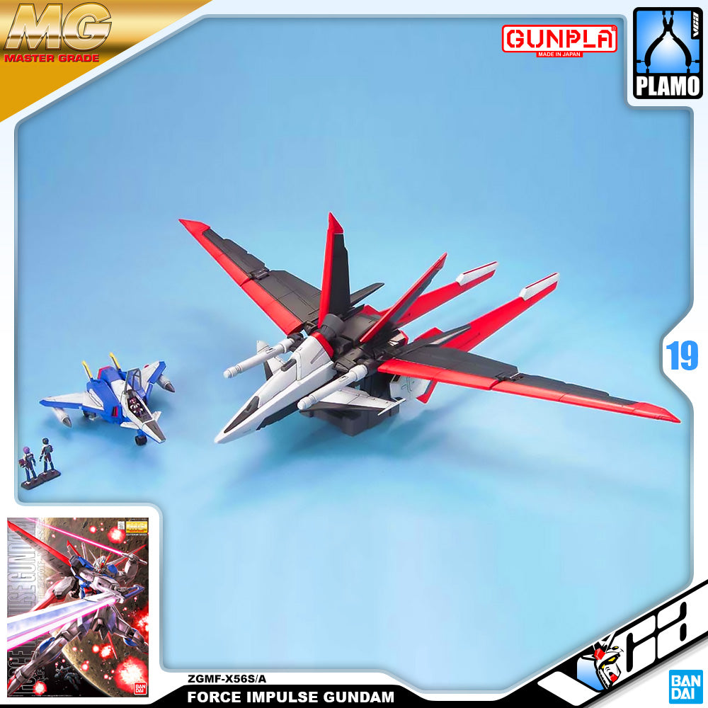 Bandai Gunpla Master Grade 1/100 MG FORCE IMPULSE GUNDAM Plastic Model Toy VCA Singapore