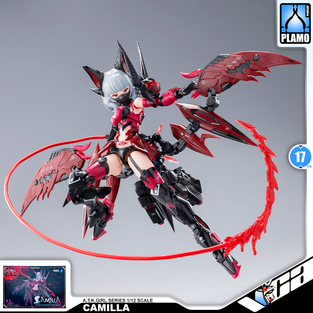 Eastern Model 御模道 A.T.K. ATK Armor Girl Camilla 卡米拉 1/12 Scale Character Model Kit VCA Gundam Singapore