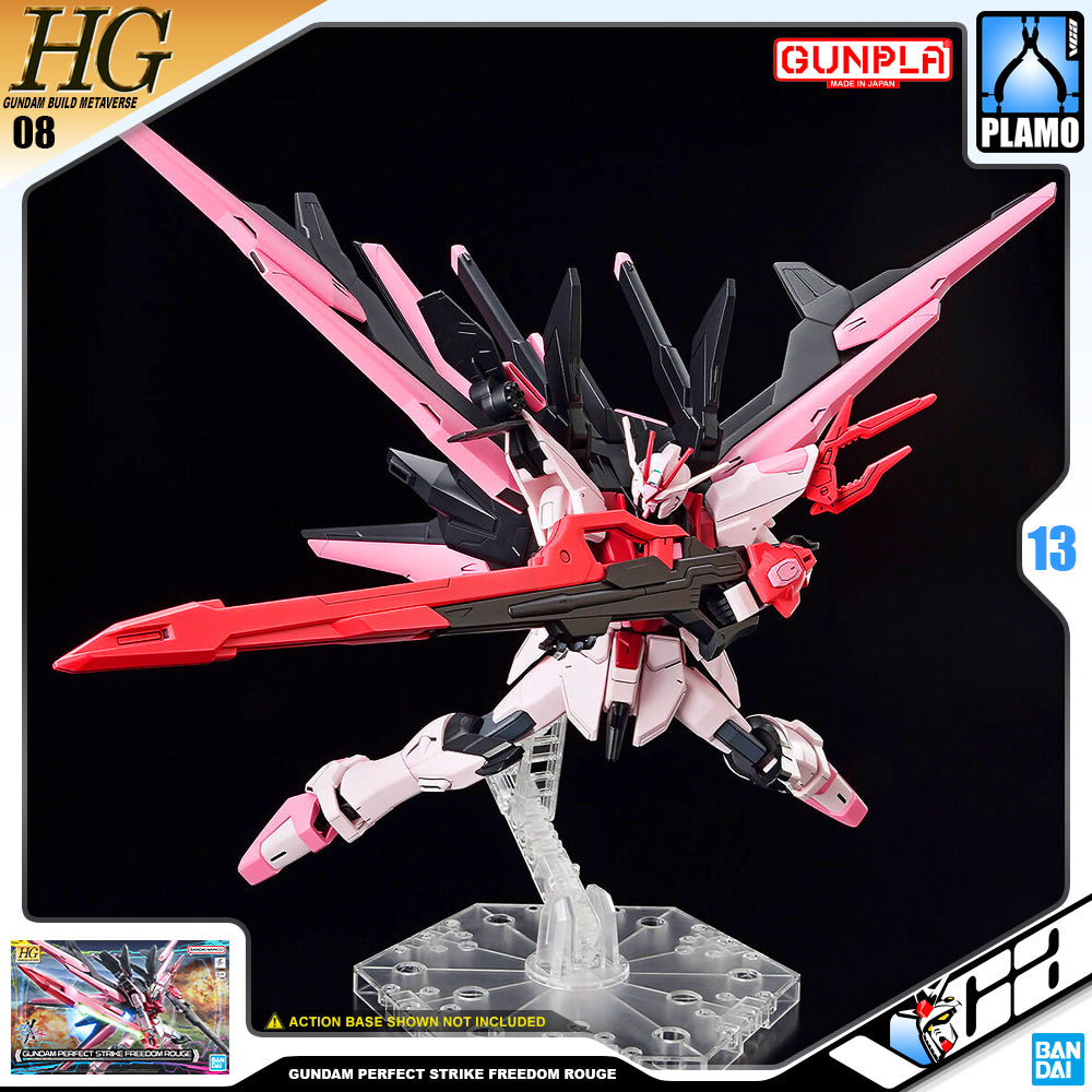 Bandai Gunpla High Grade Build Metaverse HG Gundam Perfect Strike Freedom Rouge Plastic Model Action Toy VCA Gundam Singaapore