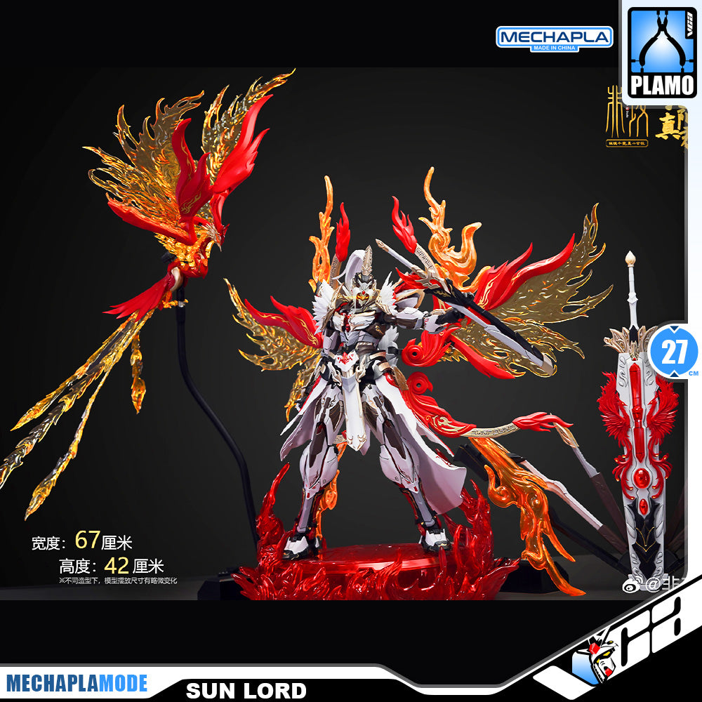 Moshim Studio 非攻制 Sun Lord 纯阳真君 Metal Build Structure Mechapla Action Figure Model Kit VCA Gundam Singapore