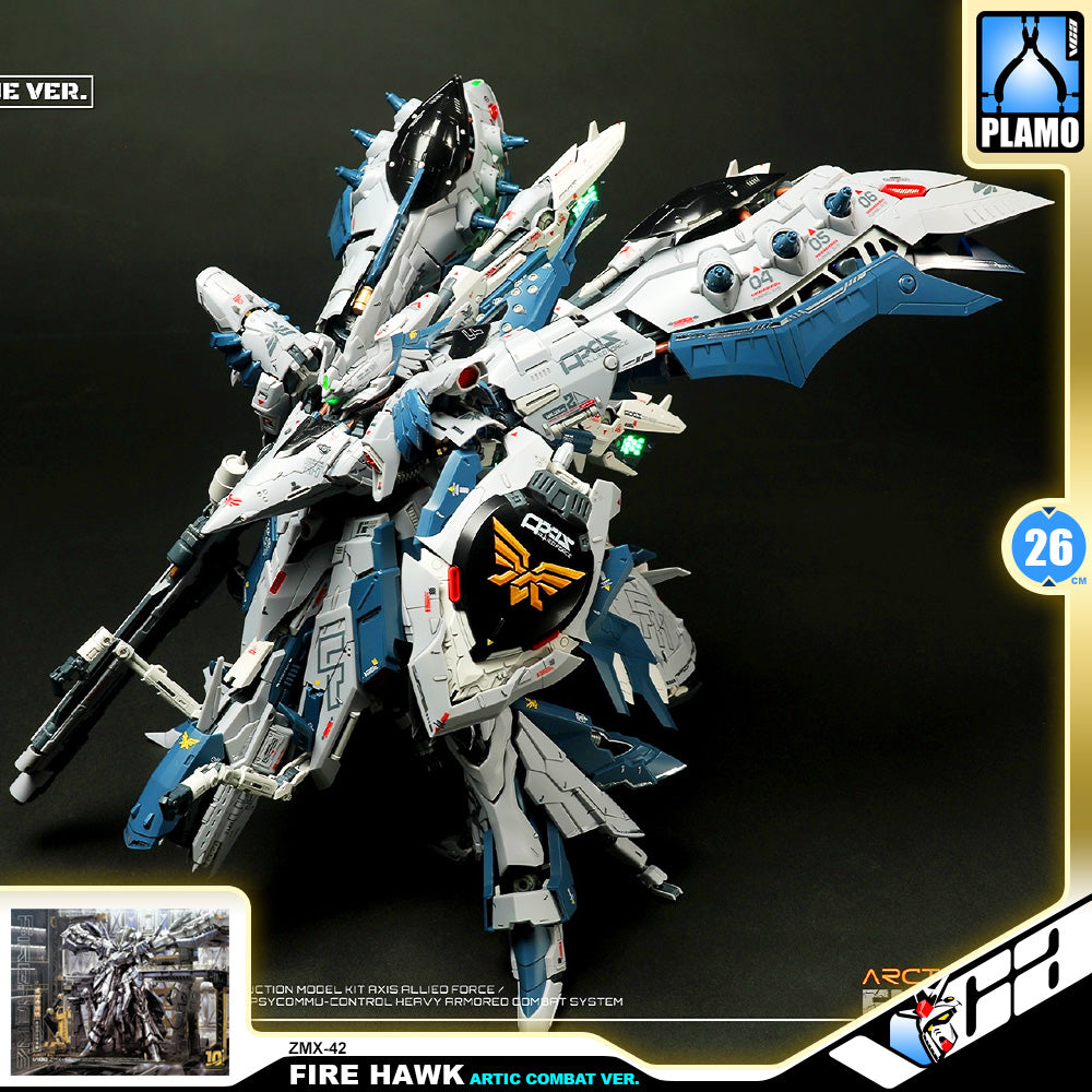 Mechanicore 機甲之城 Fire Hawk Arctic Combat Ver White Nightingale Gundam Master Grade MG Action Figure Model Toy VCA Singapore