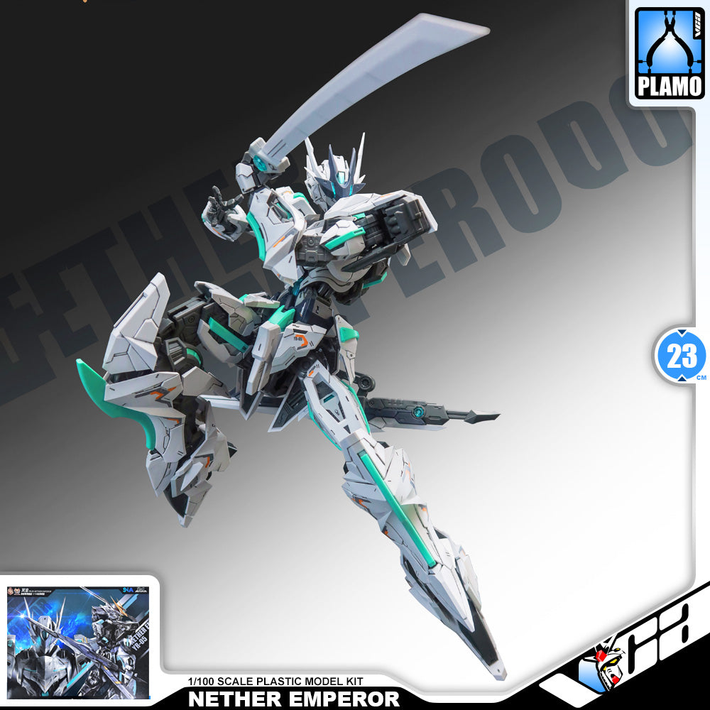 SNAA 1/100 Nether Emperor 冥皇 Master Grade MG Action Figure Mecha Plamo Kit VCA Gundam Singapore