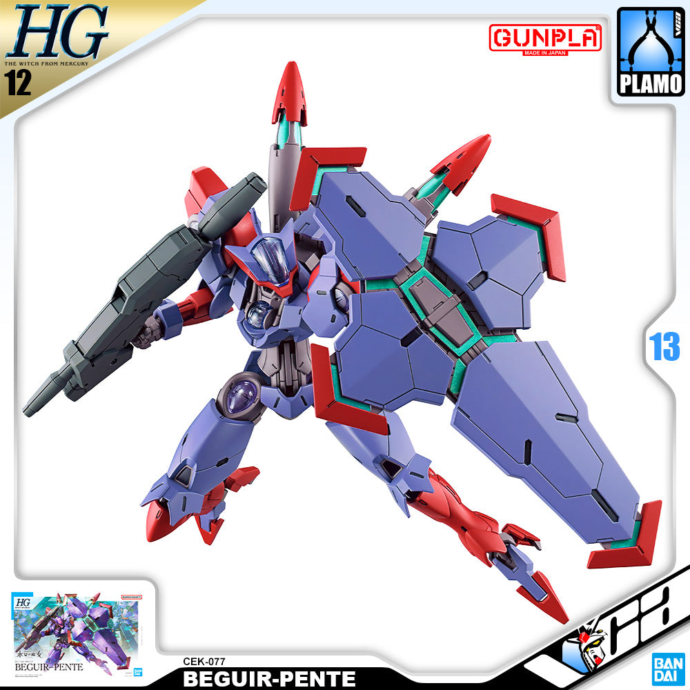 Bandai Gunpla High Grade HG CEK-077 BEGUIR-PENTE Plastic Model Toy VCA Gundam Singapore