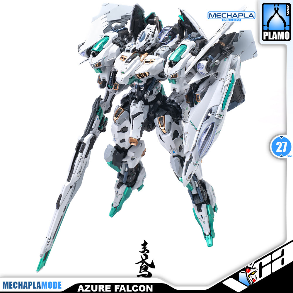INERA无限系 Azure Falcon 青鸢 Metal Build Structure Transformer Action Figure Model Toy Kit VCA Gundam Singapore